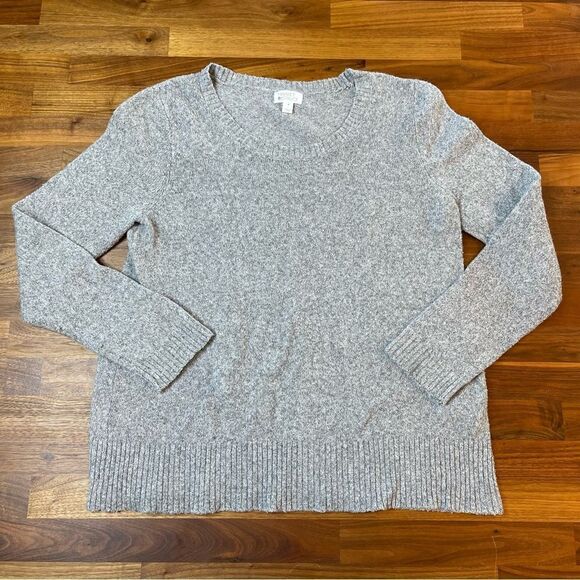🍋 Market & Spruce • Women’s Lightweight Cozy Gray Sweater Size M - Picture 1 of 6
